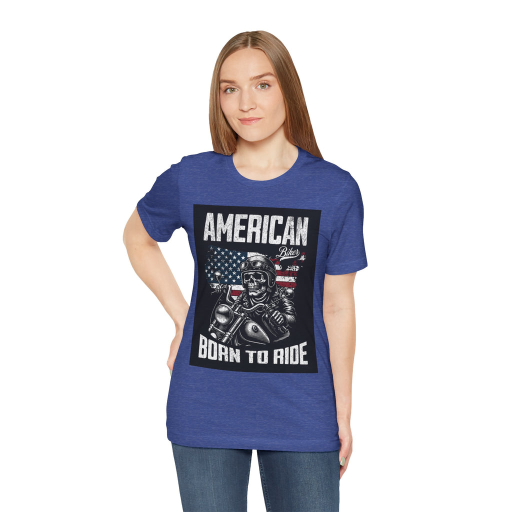 Born to Ride American Biker T-Shirt