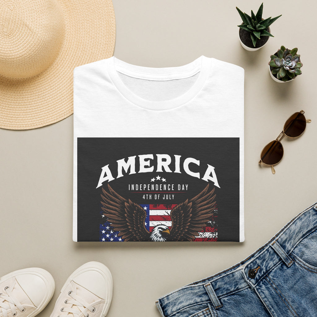America Eagle T-Shirt — Independence Day Freedom Graphic Tee