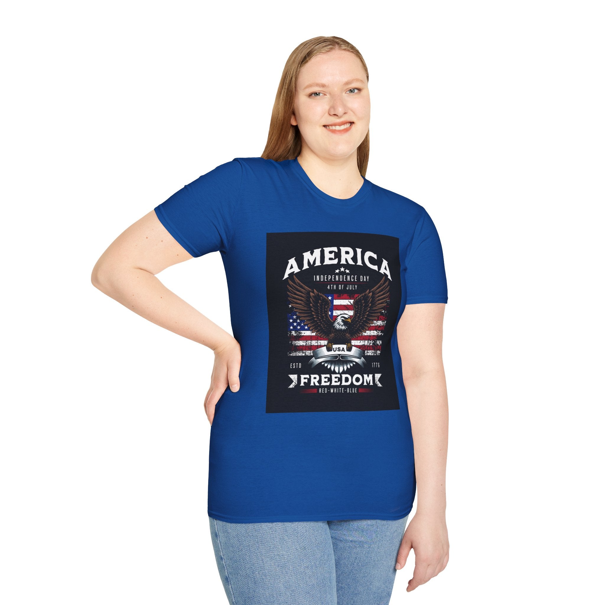 America Eagle T-Shirt — Independence Day Freedom Graphic Tee