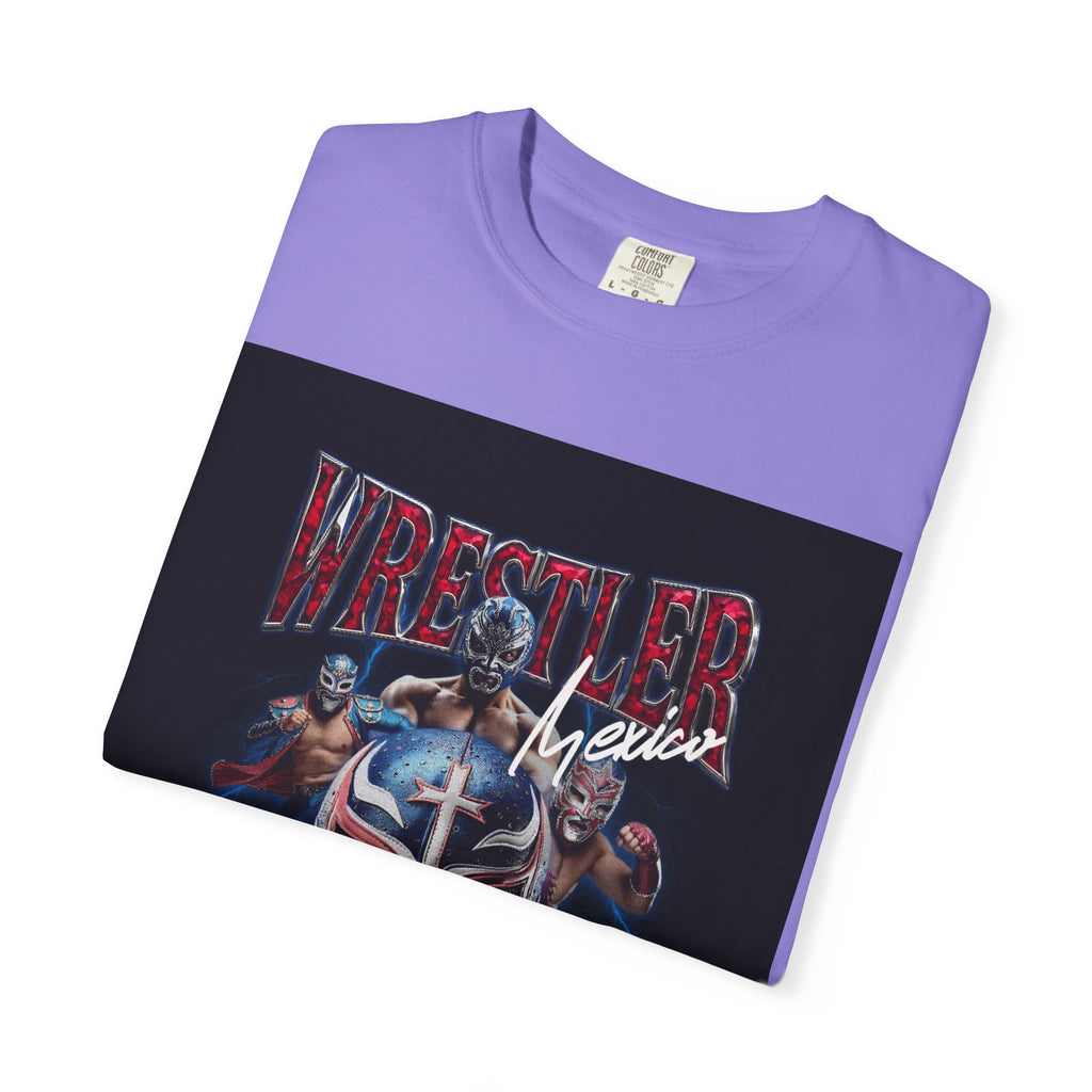 Wrestler Luchador Graphic T-Shirt — Mexican Masked Wrestling Tee