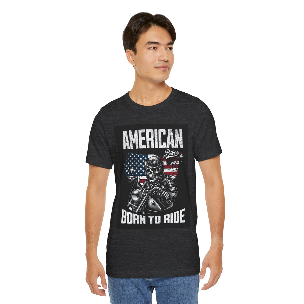 Born to Ride American Biker T-Shirt