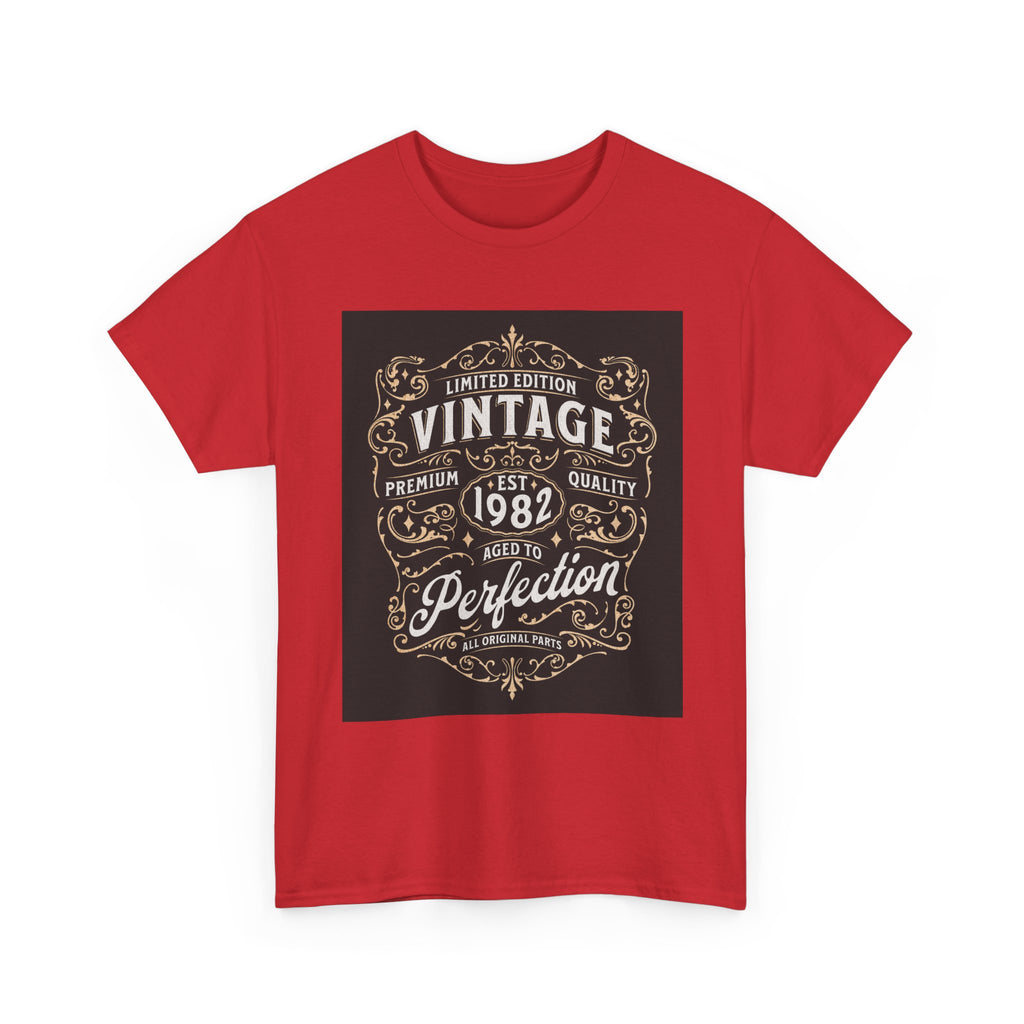 Vintage 1982 T-Shirt – Limited Edition Retro Birthday Gift