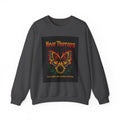 Heat Therapy Crewneck Sweatshirt — Butterfly Flame Graphic