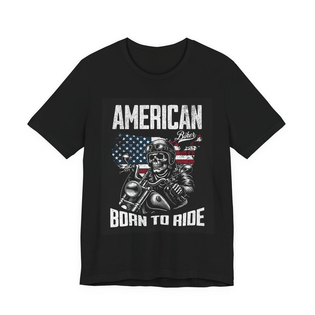 Born to Ride American Biker T-Shirt