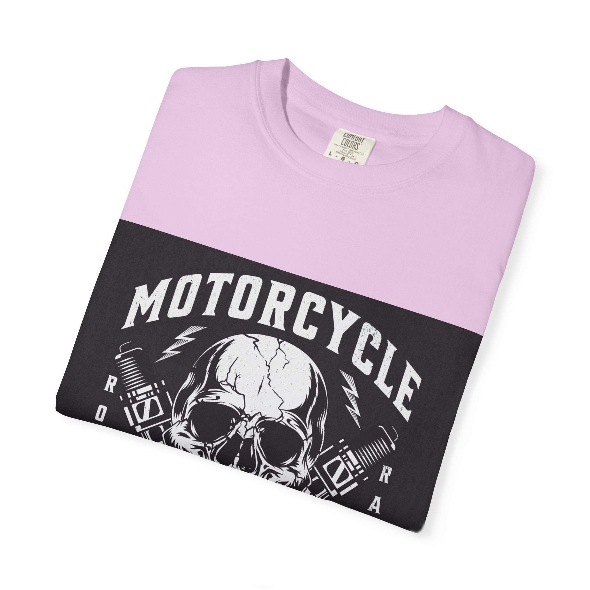 Motorcycle Skull Tee — "Legendary Riders" Vintage Biker Graphic T-Shirt