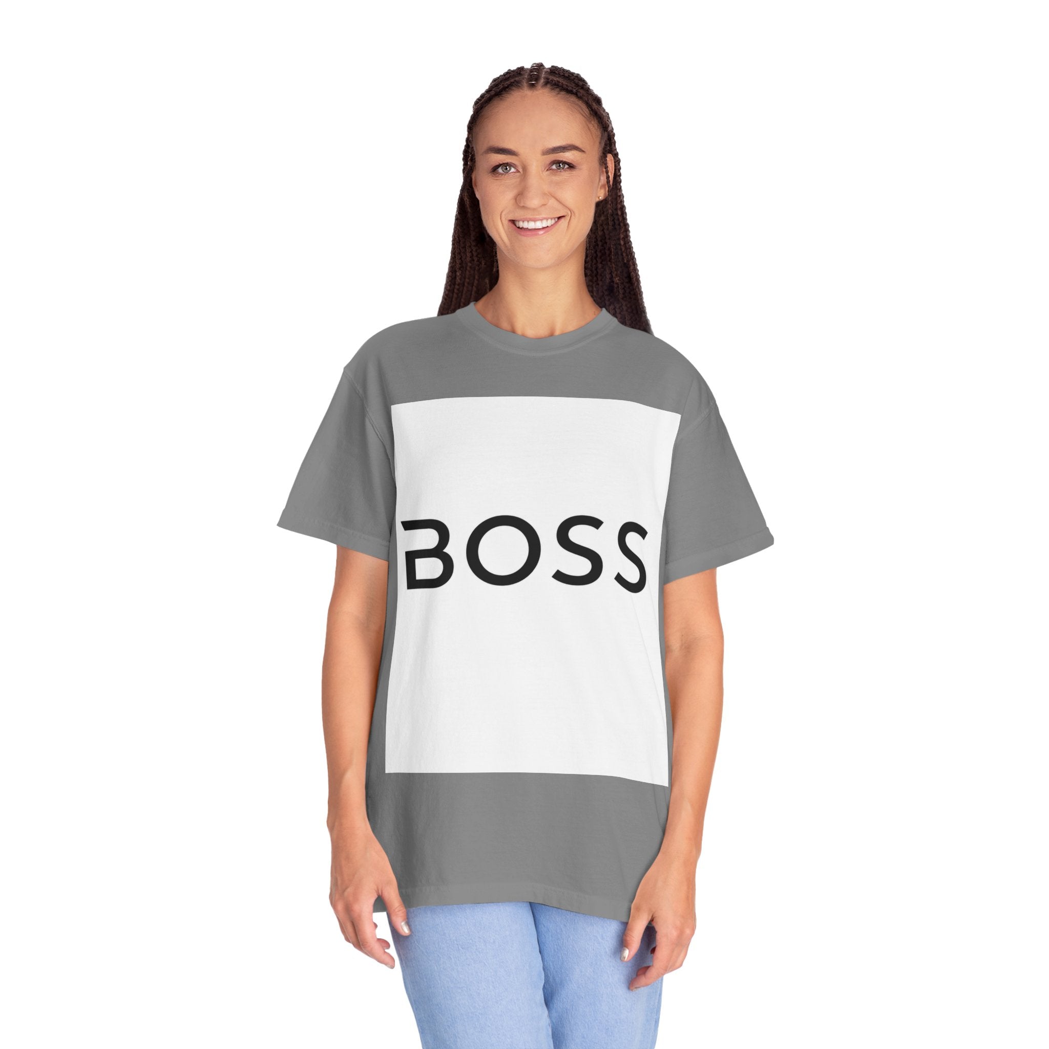 BOSS Graphic T-Shirt — Bold Minimalist Logo Tee for Confident Style