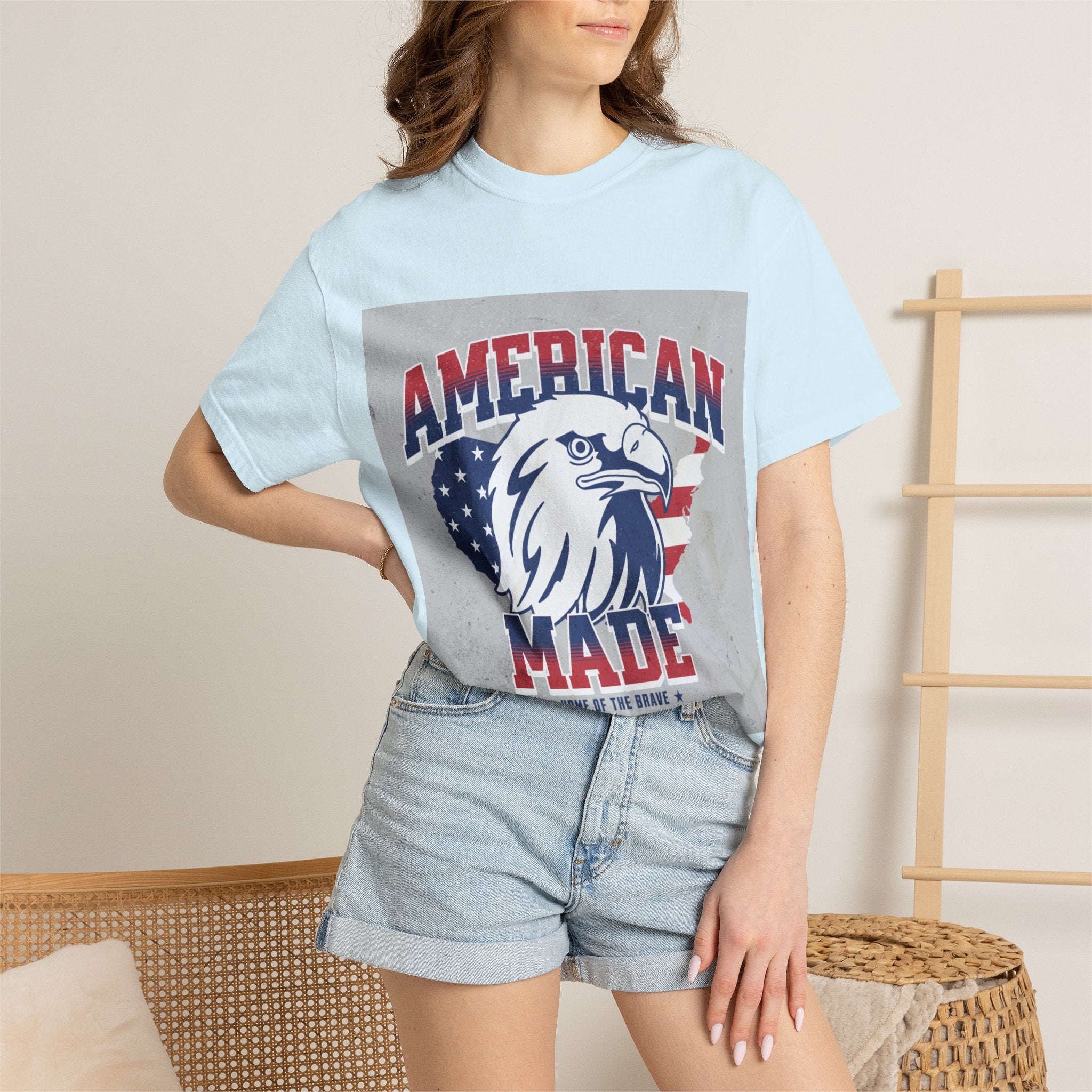 American Made Eagle T-Shirt — Patriotic USA Graphic Tee