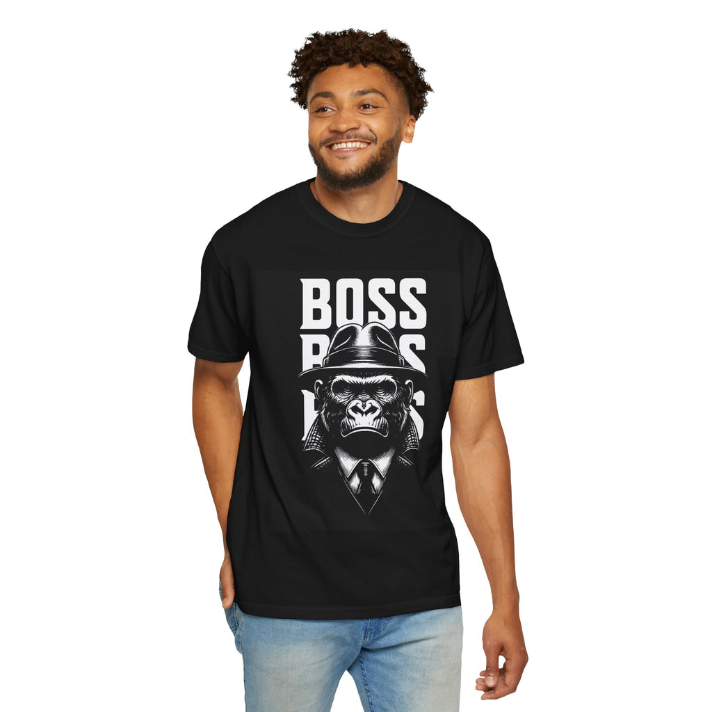 Boss Ape T-Shirt — Graphic "BOSS" Monkey Suit Tee