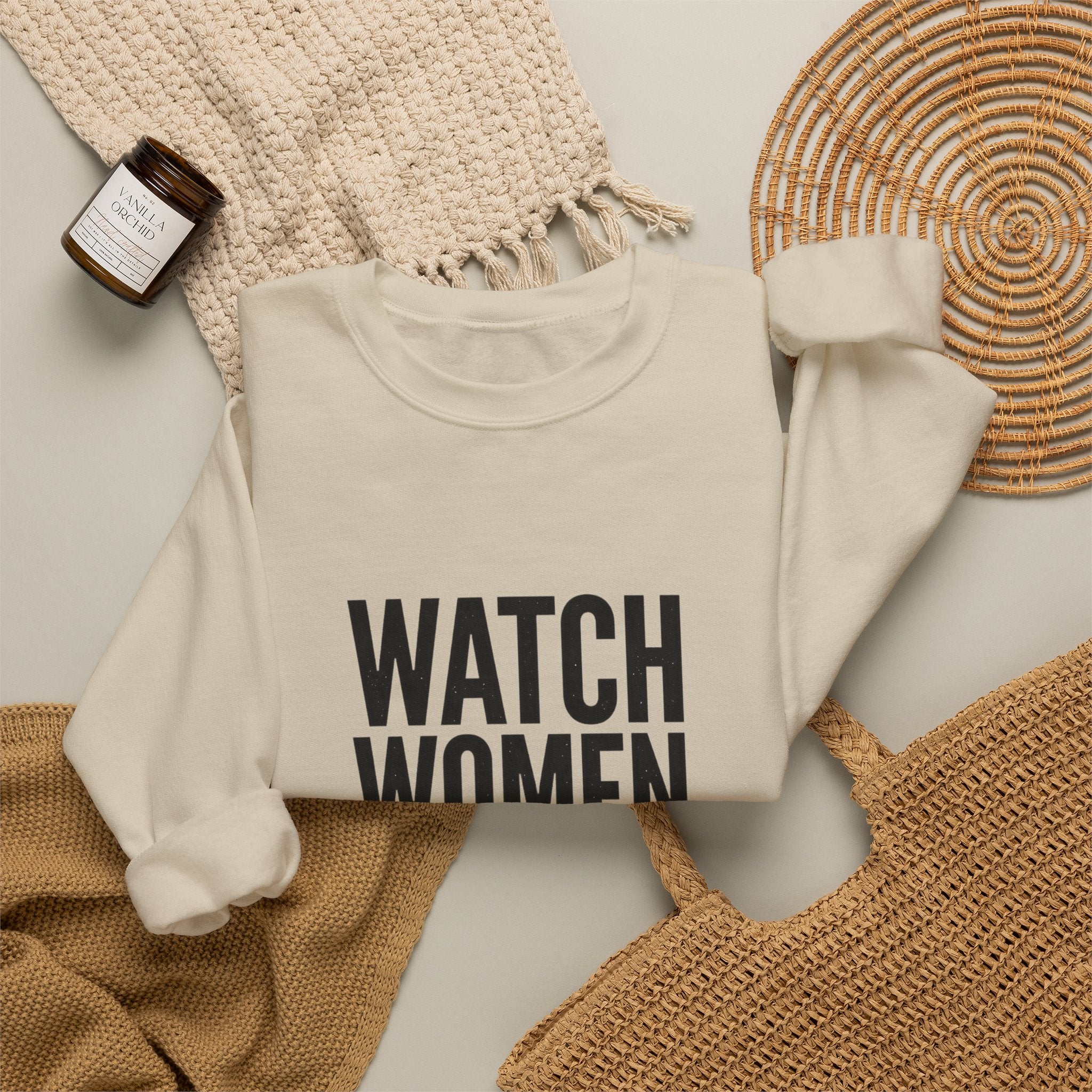 Watch Women Play Sweatshirt | Women's Sports Fandom, Athlete Support