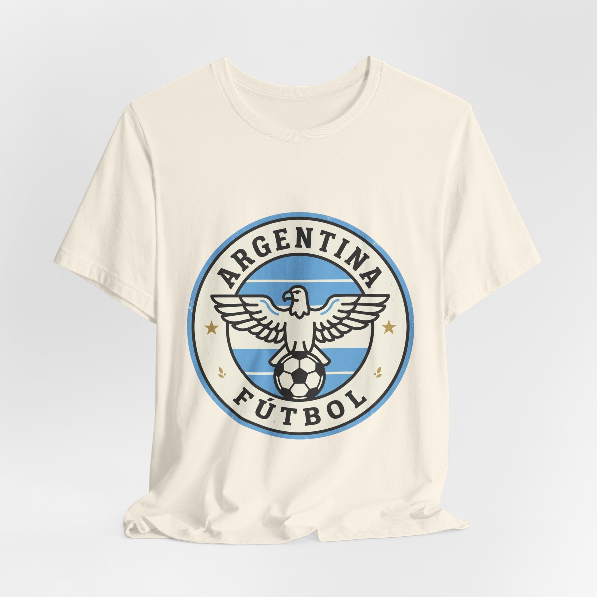 Argentina Fútbol Tee | Soccer Crest, National Colors