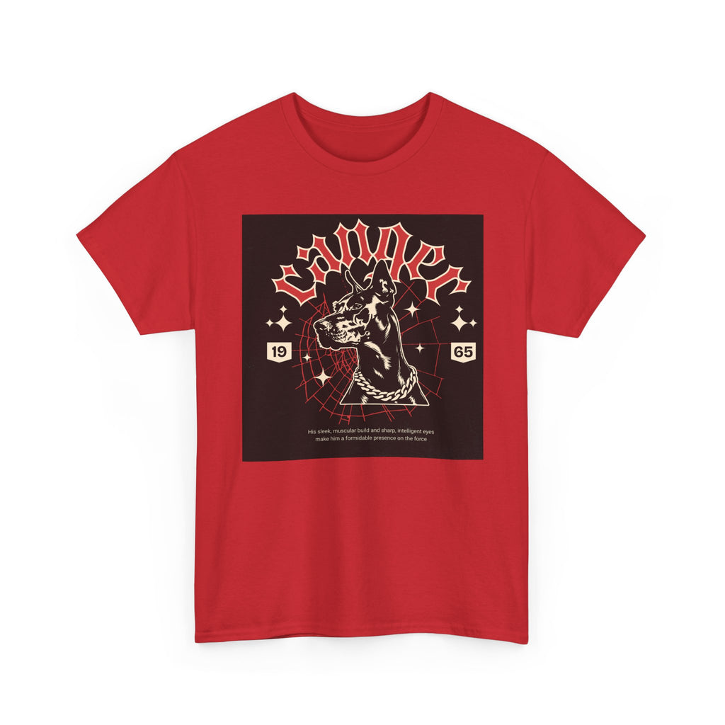 Vintage Gothic Cat Tee — 'Witchery' Retro Occult Graphic T-Shirt