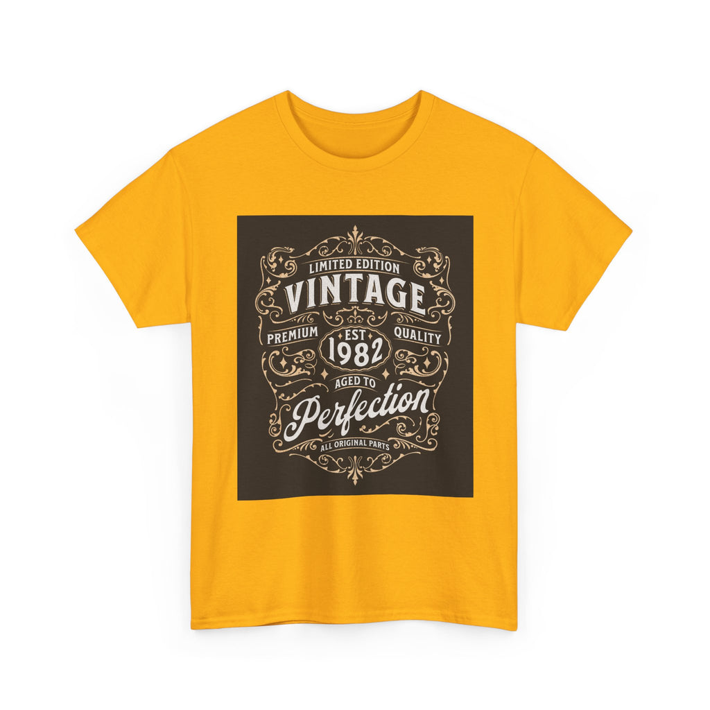 Vintage 1982 T-Shirt – Limited Edition Retro Birthday Gift