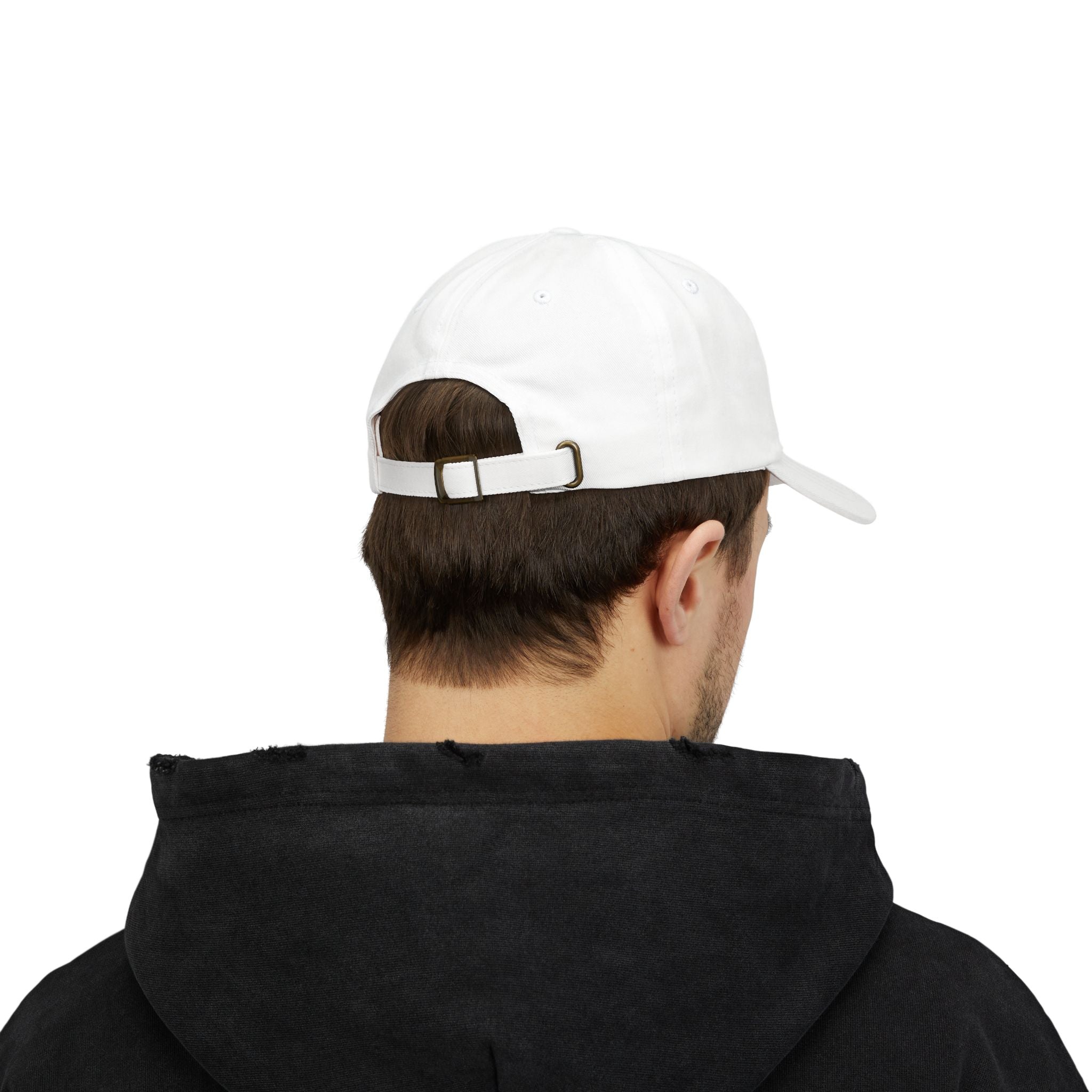BOSS Embroidered Dad Cap - Classic White Baseball Hat