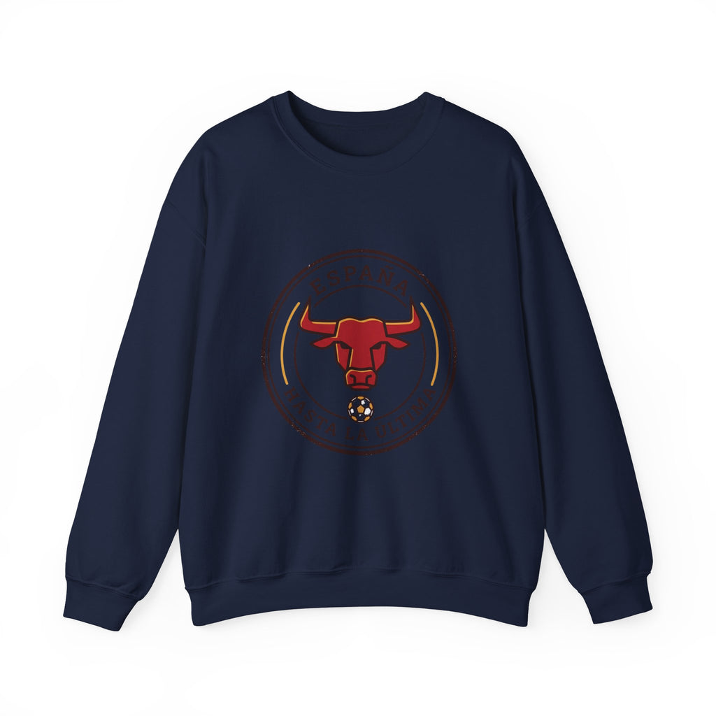 España Bull Crest Crewneck Sweatshirt | Spain Soccer Pride, Match Day