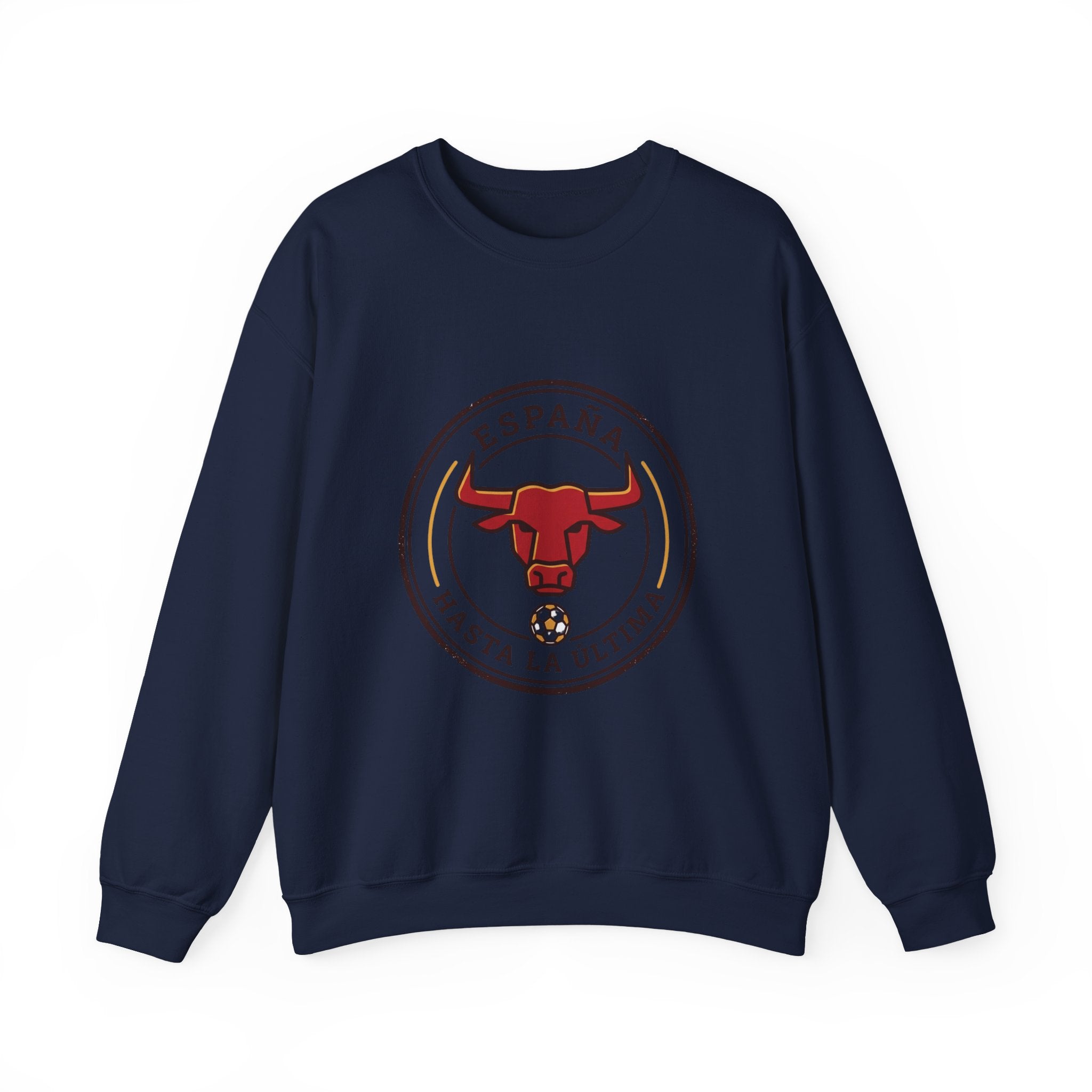 España Bull Crest Crewneck Sweatshirt | Spain Soccer Pride, Match Day