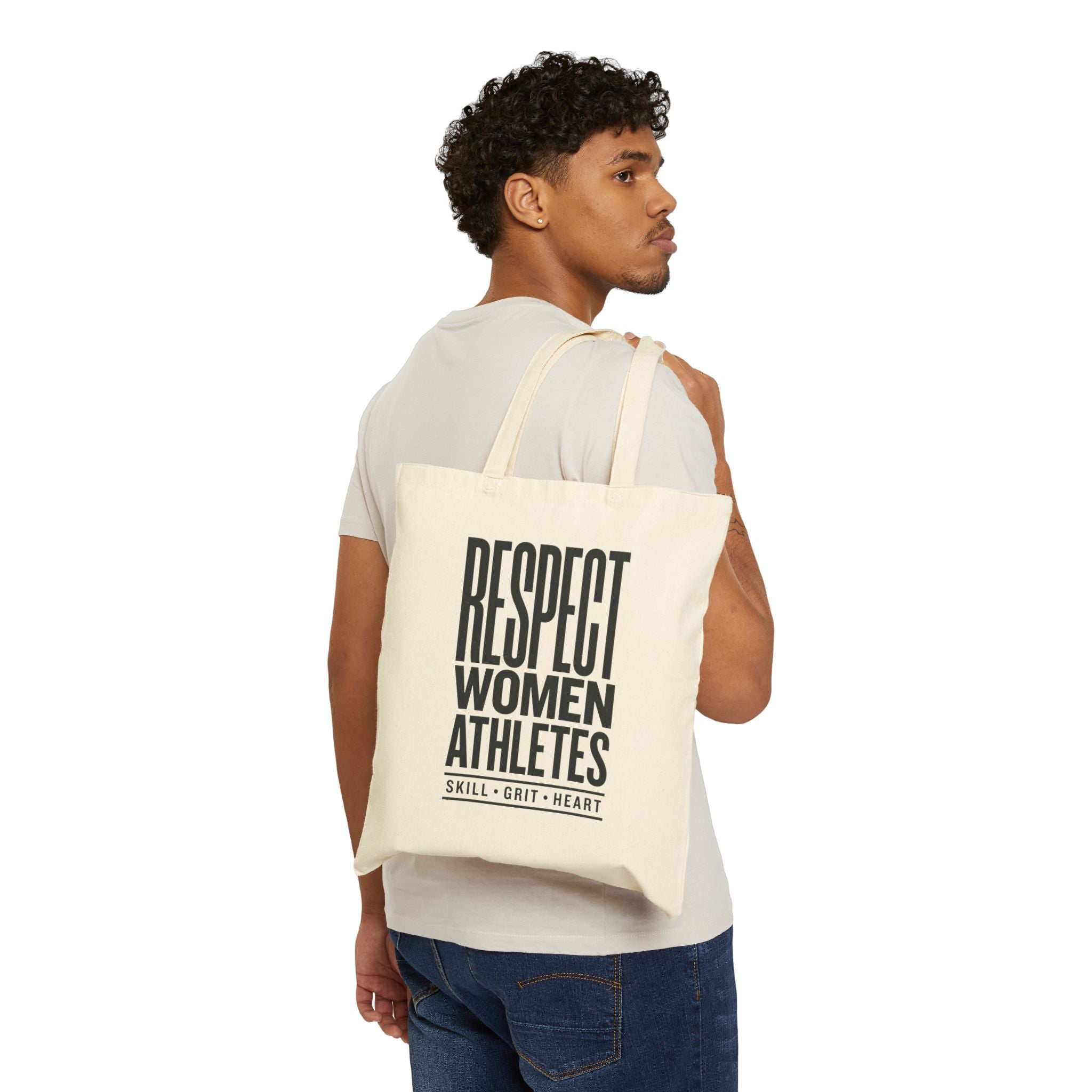 Respect Women Athletes Tote | Women's Sports Fandom, Support Athletes