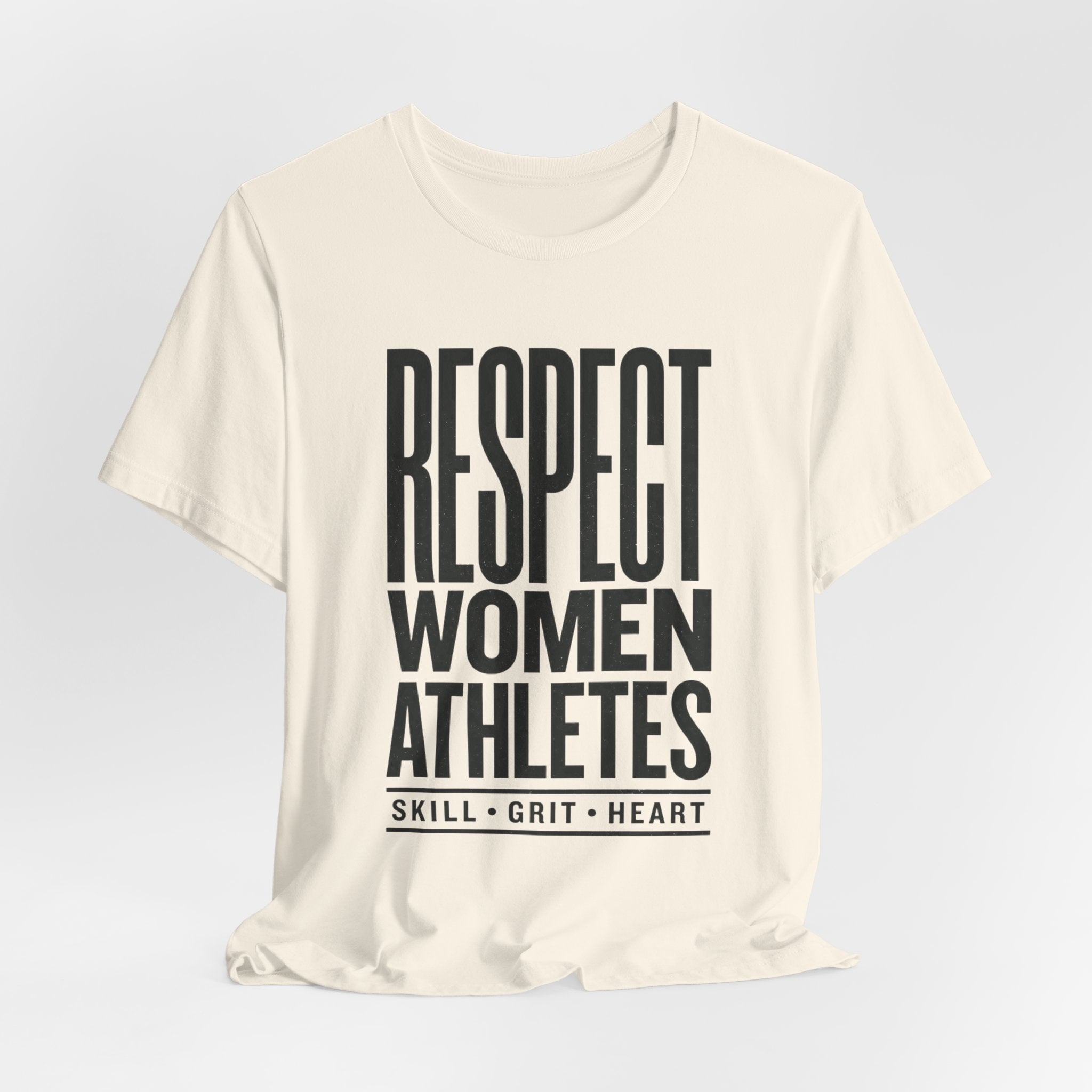 Respect Women Athletes Tee | Women's Sports Fandom, Support Athletes