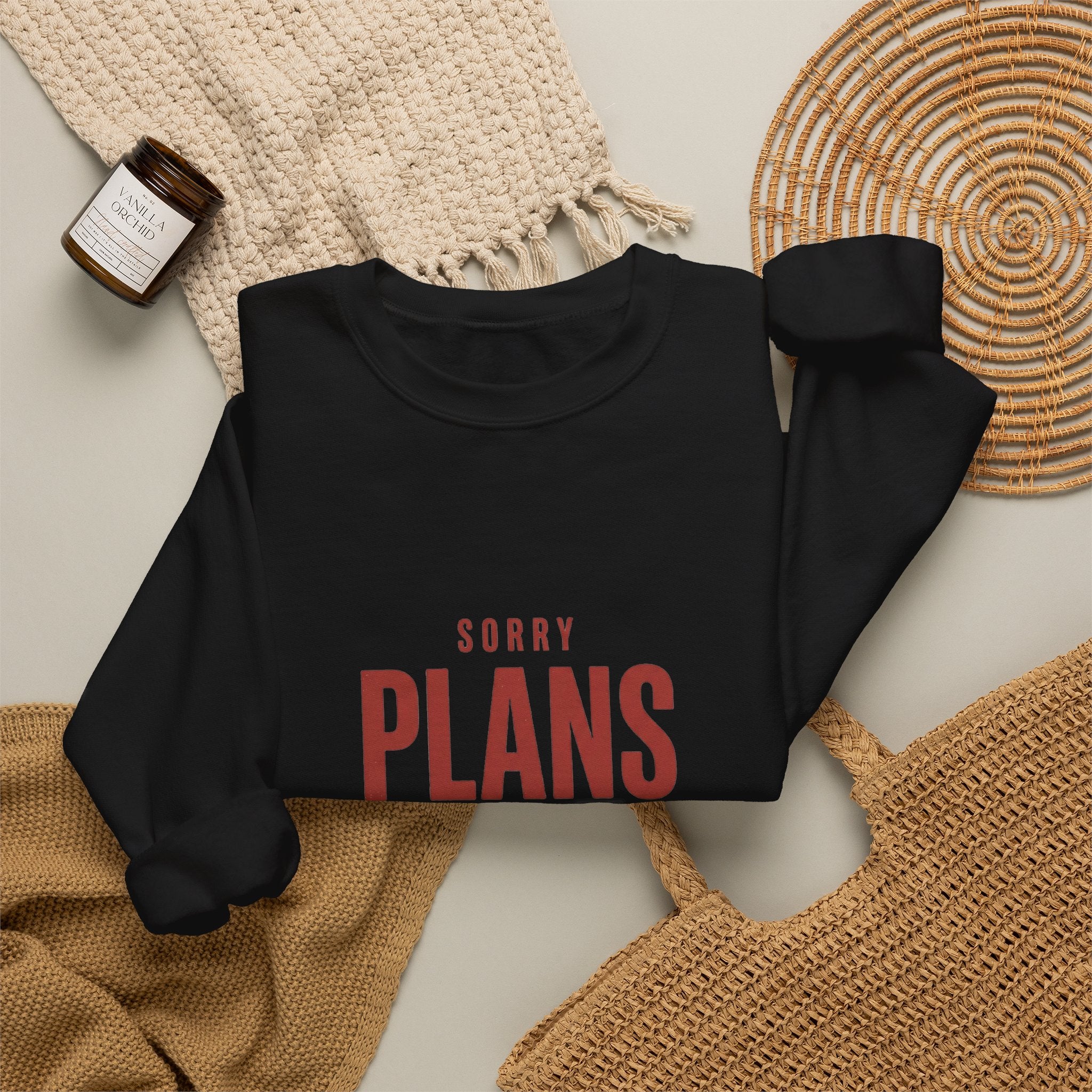 Plans Canceled Sweatshirt | Women's Sports Fandom, Game Day Crewneck