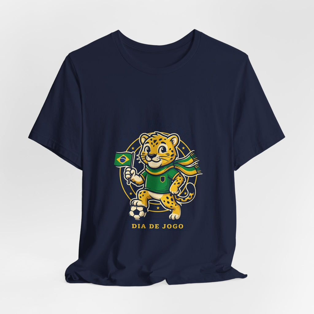 Vai Brasil Jaguar Soccer Tee | Brazil Pride, National Colors