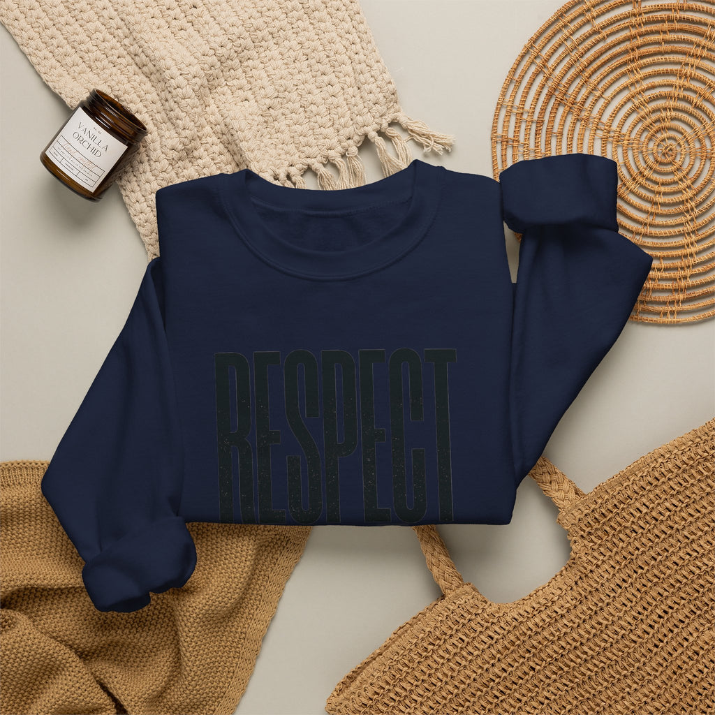 Respect Women Athletes Crewneck Sweatshirt | Women’s Sports Fandom, Athlete Support