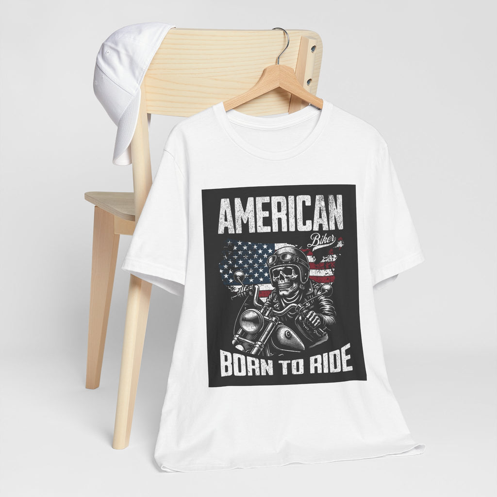Born to Ride American Biker T-Shirt