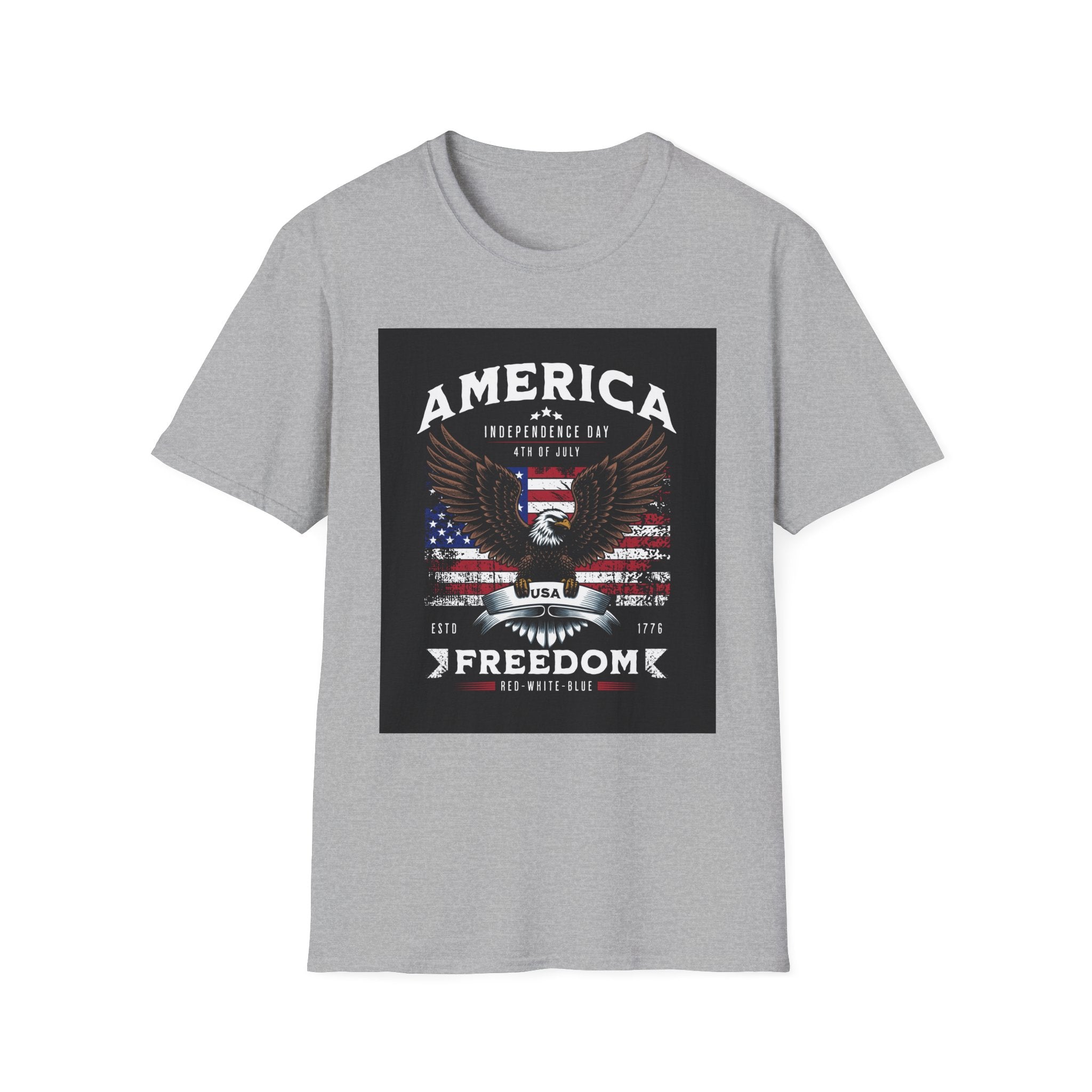 America Eagle T-Shirt — Independence Day Freedom Graphic Tee