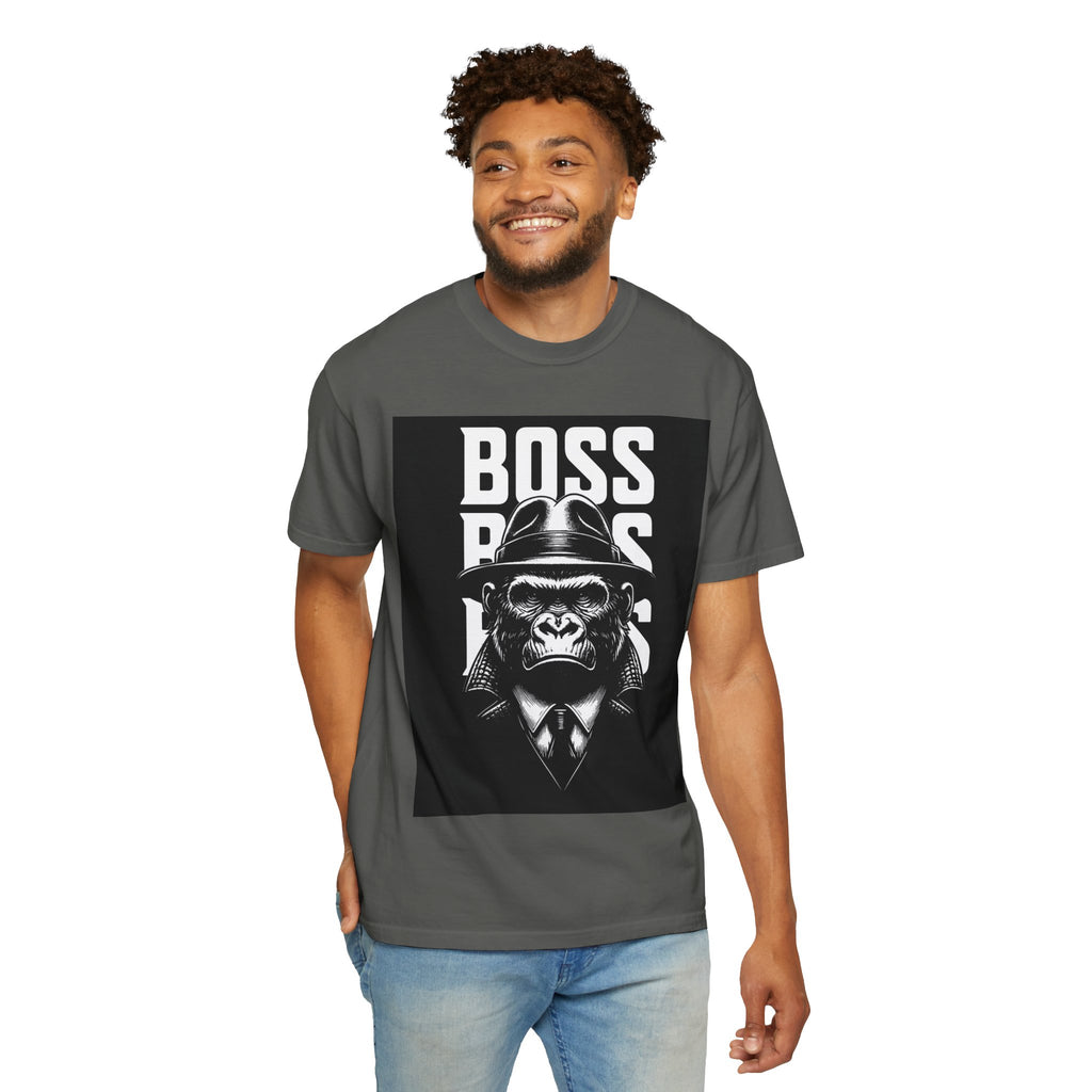 Boss Ape T-Shirt — Graphic "BOSS" Monkey Suit Tee