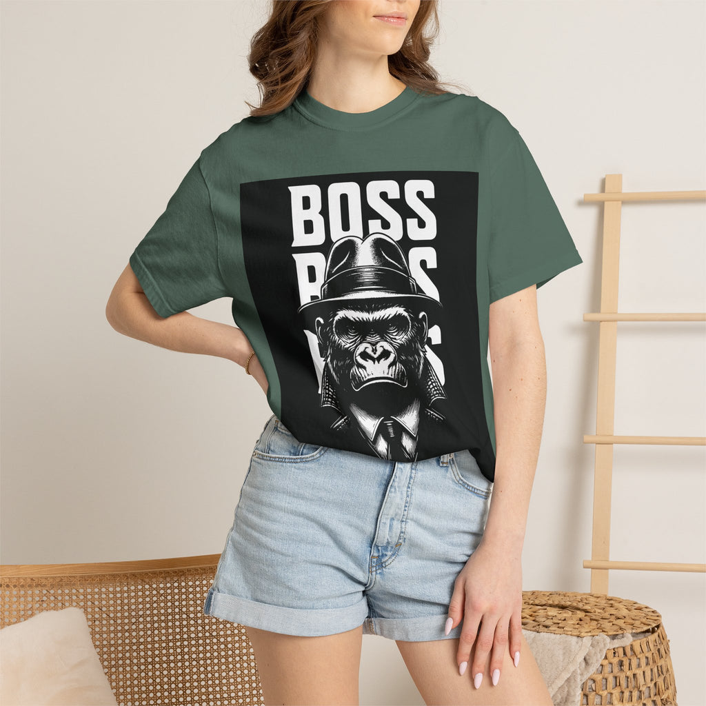 Boss Ape T-Shirt — Graphic "BOSS" Monkey Suit Tee