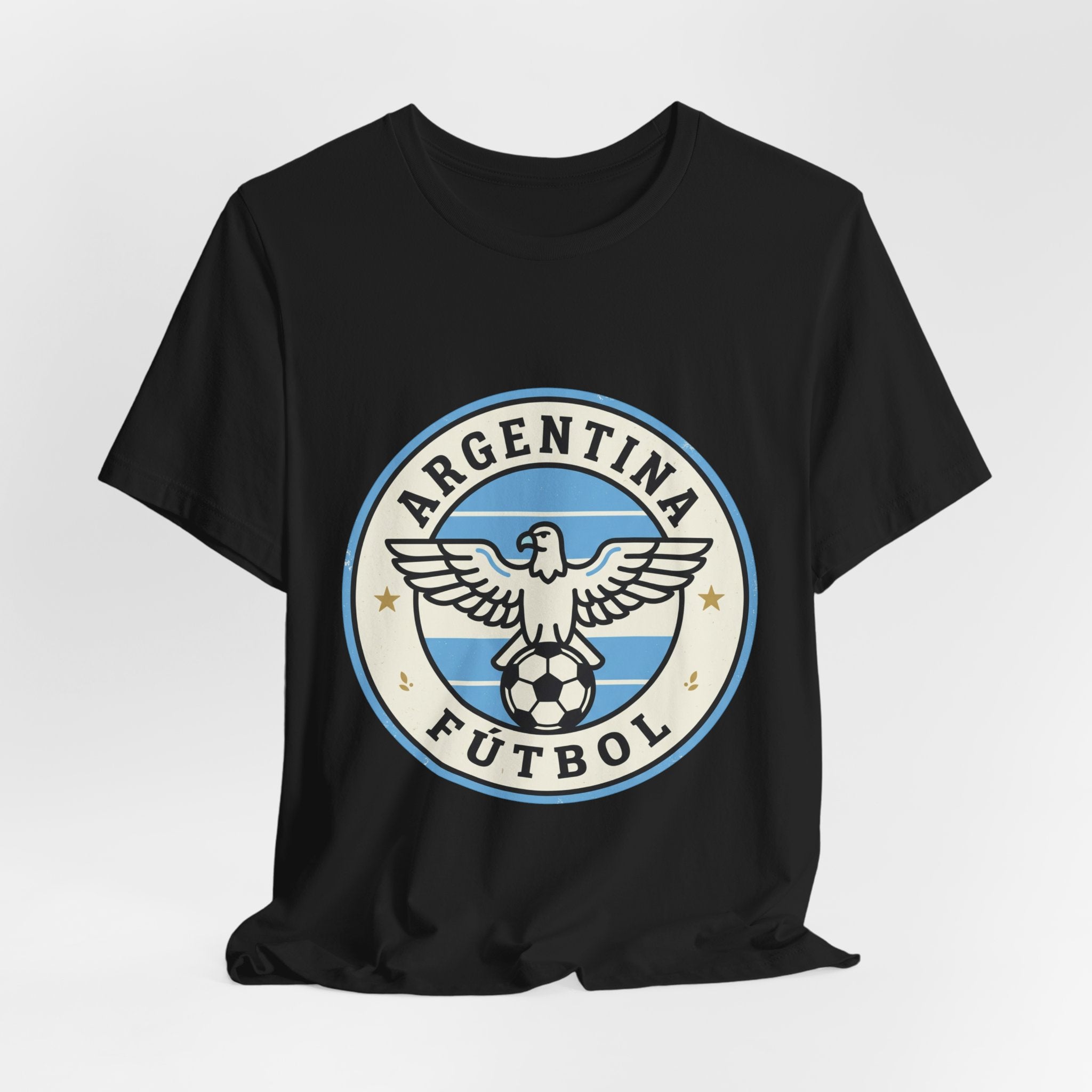Argentina Fútbol Tee | Soccer Crest, National Colors