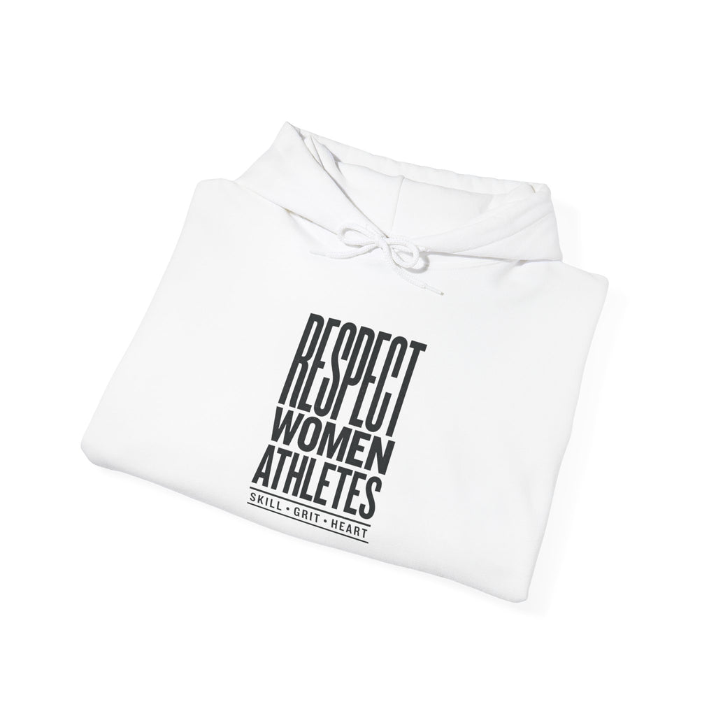 Respect Women Athletes Hoodie | Women's Sports Fandom, Athlete Support