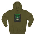 Skull & Snake Hoodie — "Addict" Graphic Pullover