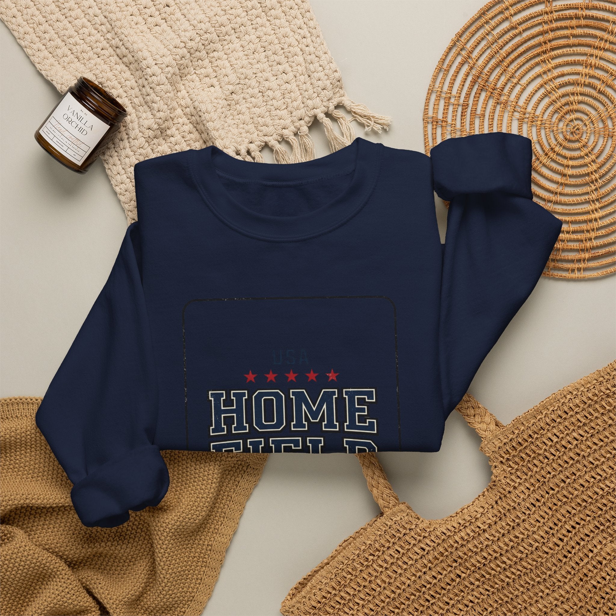 USA Home Field Energy Sweatshirt | Soccer Country Pride, National Colors