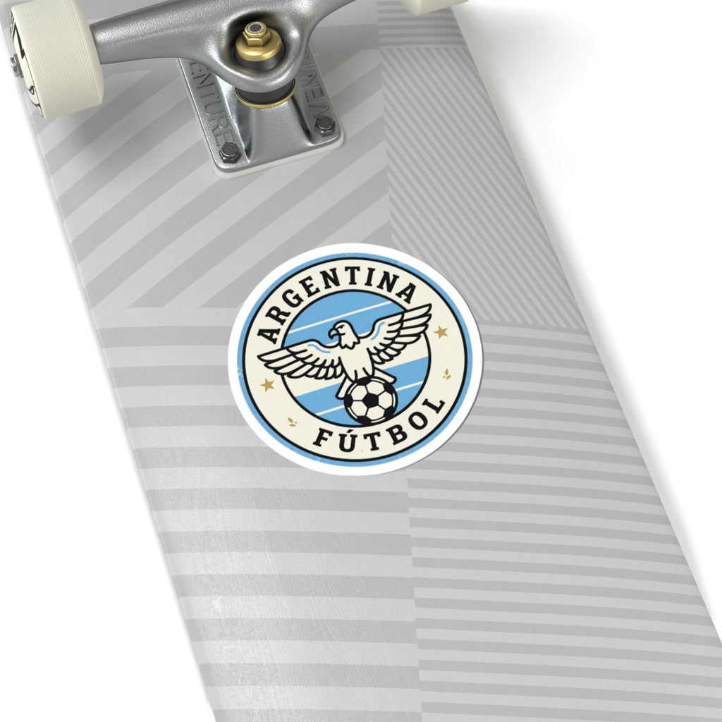 Argentina Fútbol Crest Kiss-Cut Sticker | Soccer Country Pride
