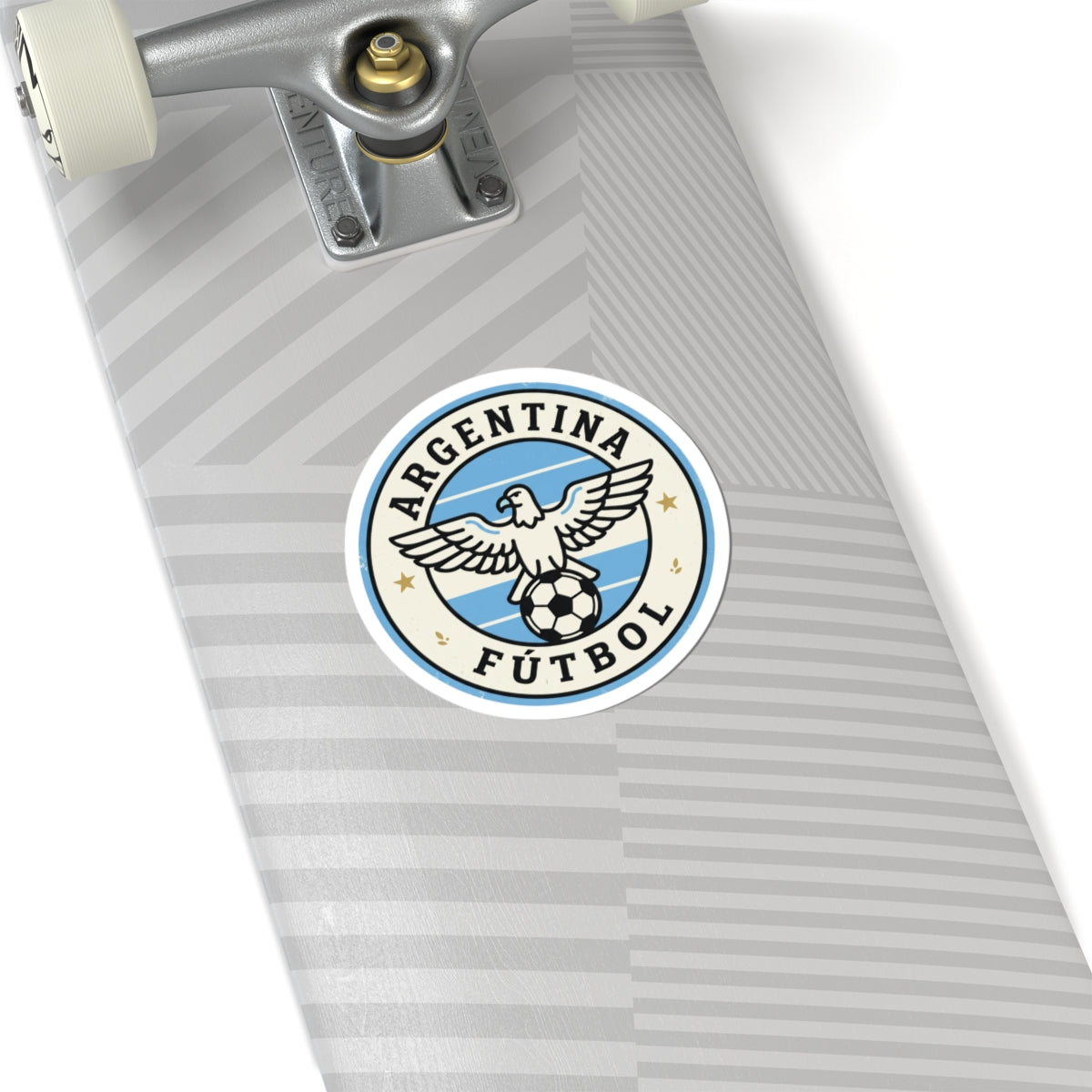 Argentina Fútbol Crest Kiss-Cut Sticker | Soccer Country Pride