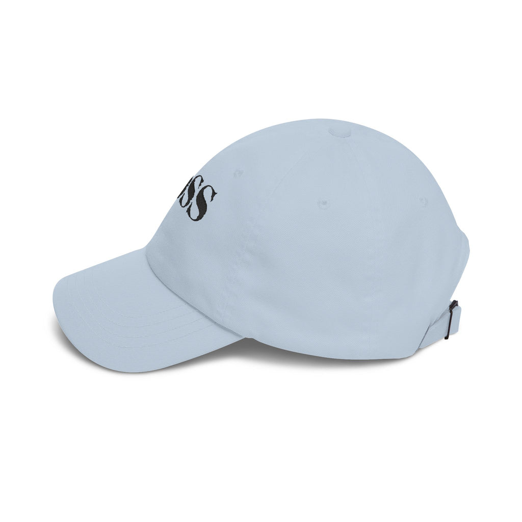 BOSS Embroidered Dad Cap - Classic White Baseball Hat