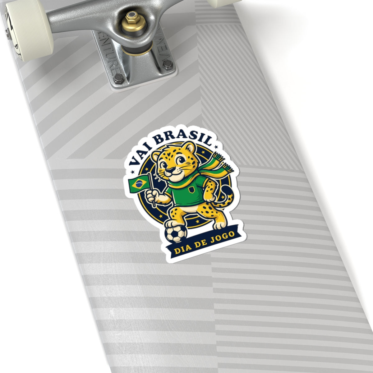 Vai Brasil Jaguar Sticker | Brazil Soccer Pride, Copa Day