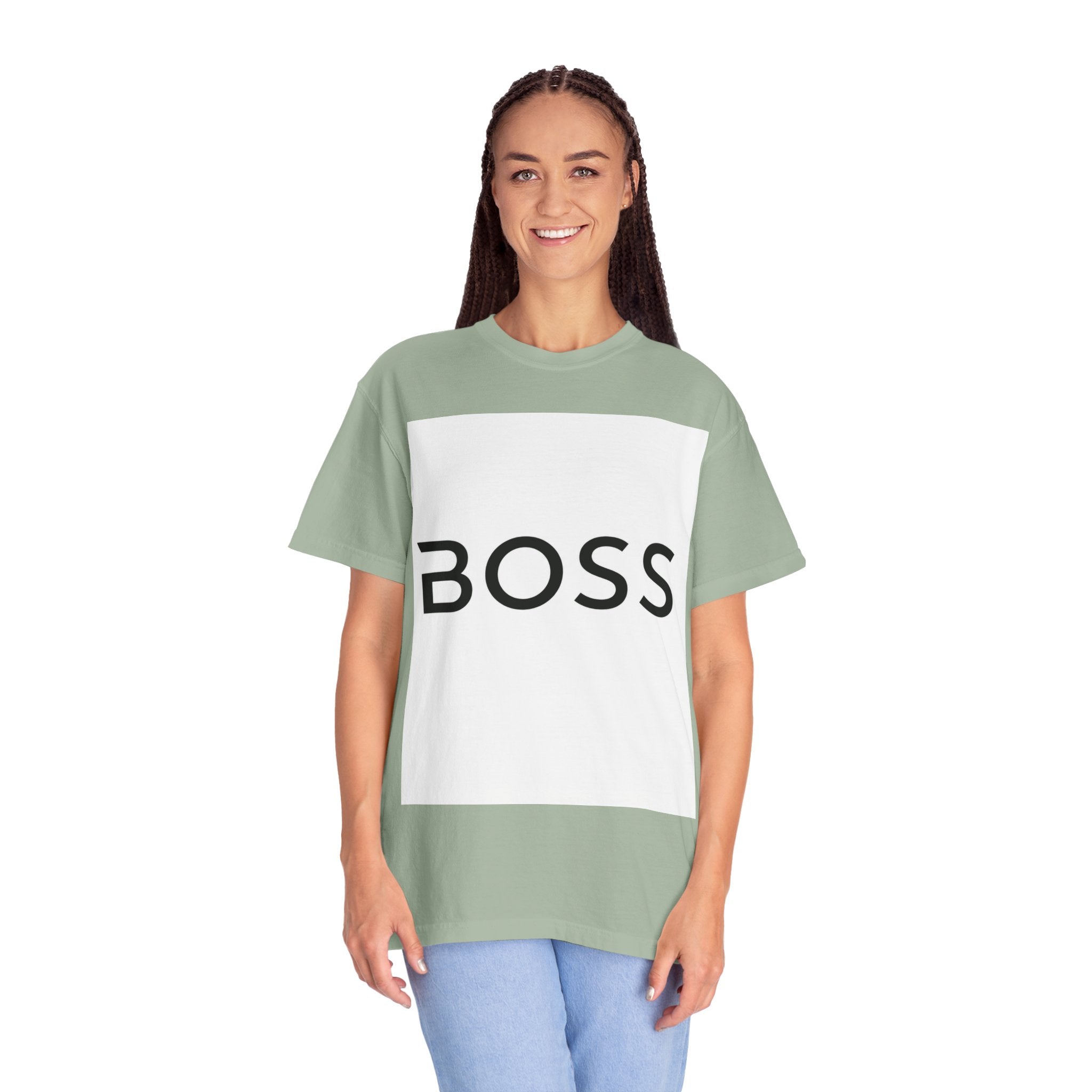 BOSS Graphic T-Shirt — Bold Minimalist Logo Tee for Confident Style