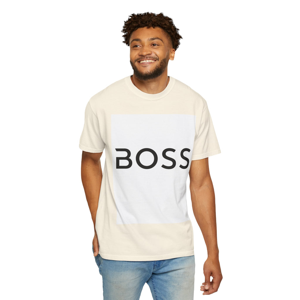 BOSS Graphic T-Shirt — Bold Minimalist Logo Tee for Confident Style