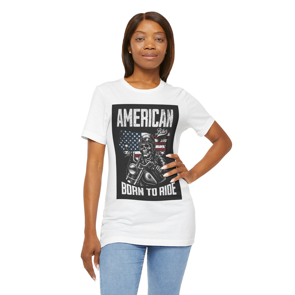 Born to Ride American Biker T-Shirt