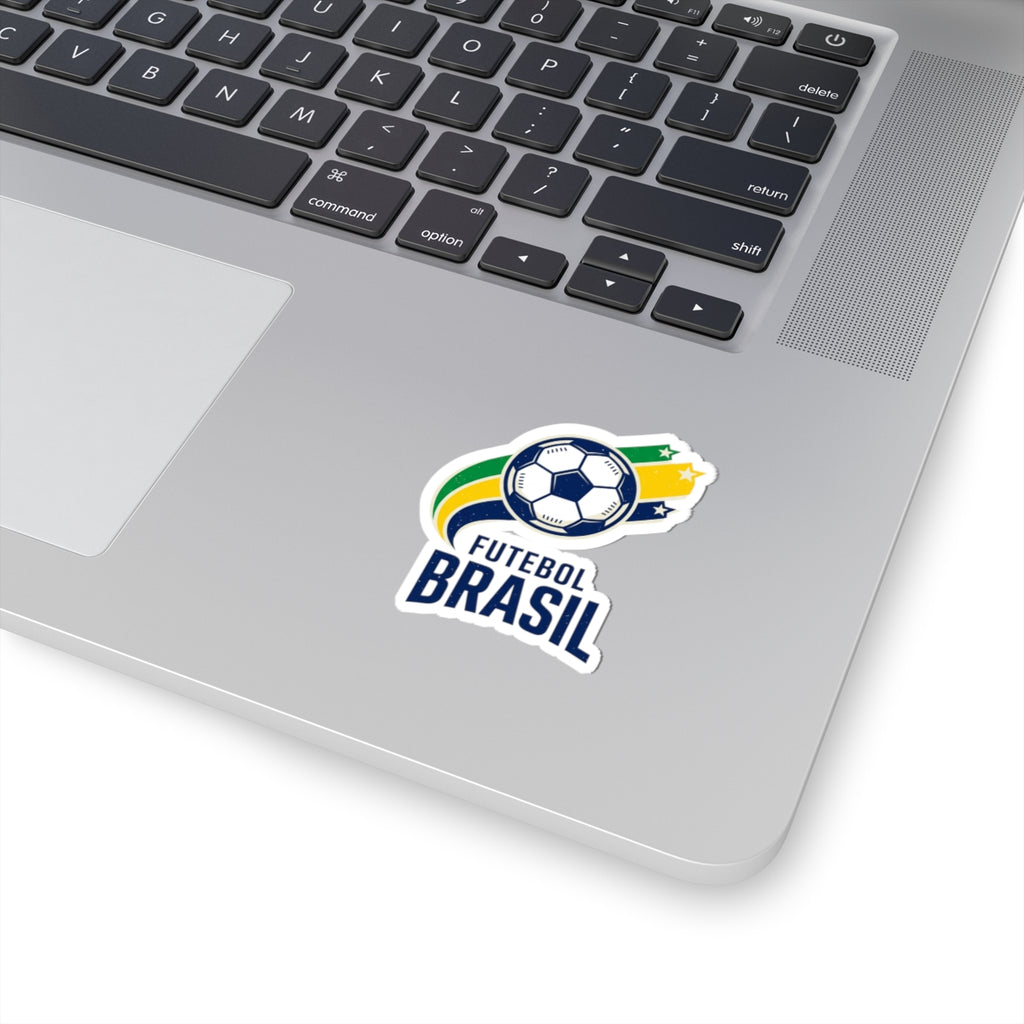 Futebol Brasil Sticker | Soccer Brazil Flag Colors, Kiss-Cut
