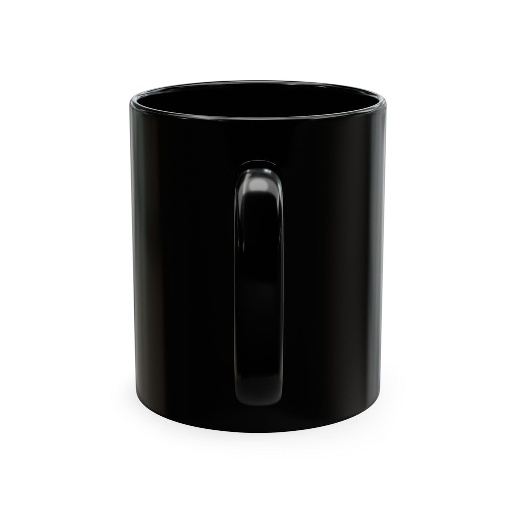 Skull 'Energy' Ceramic Coffee Mug — Retro Skeleton with Drink Design
