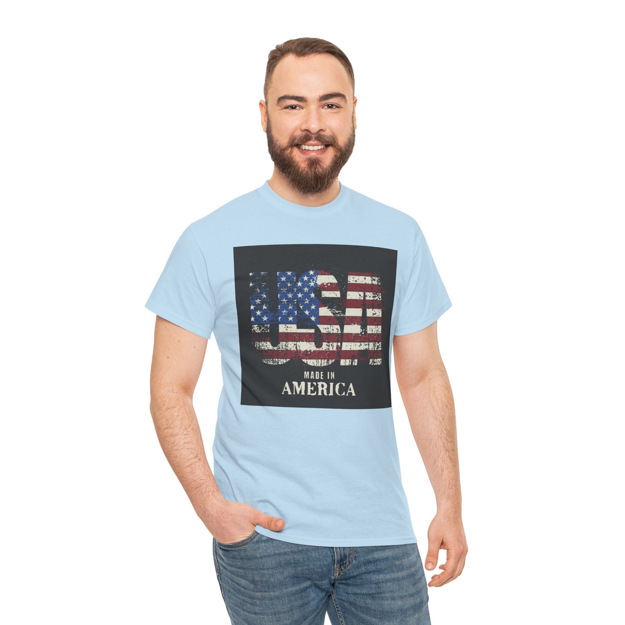 USA Flag 'Made in America' T-Shirt