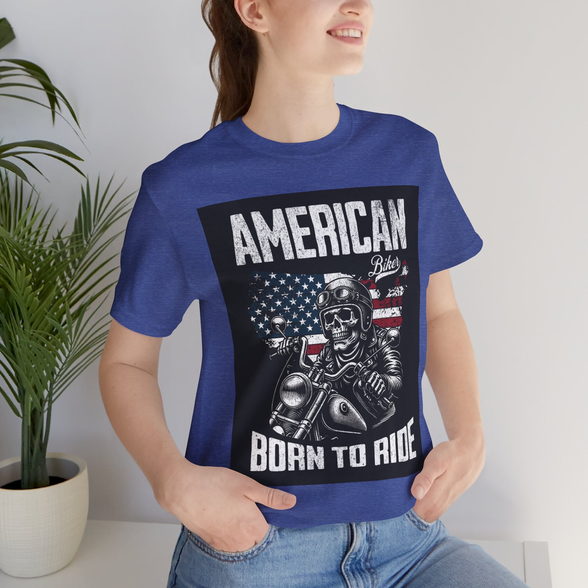 Born to Ride American Biker T-Shirt