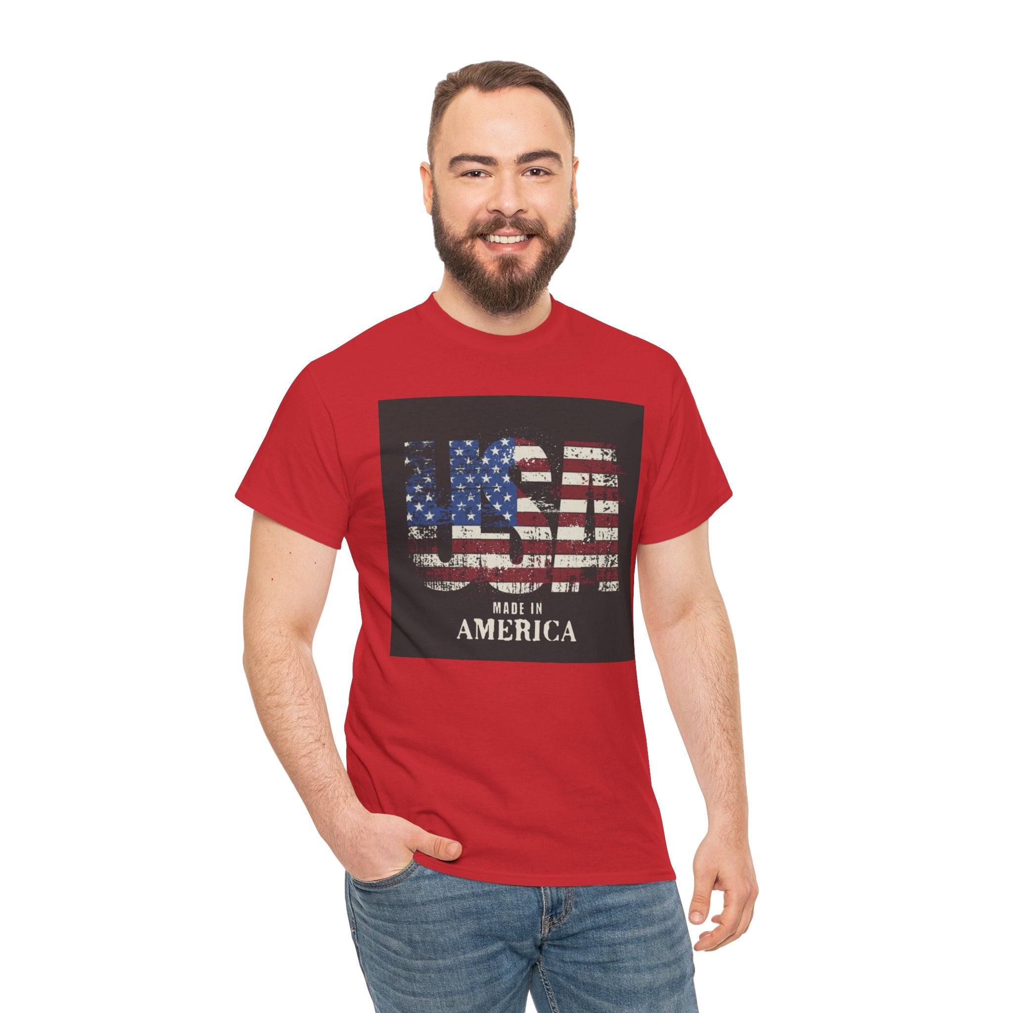 USA Flag 'Made in America' T-Shirt