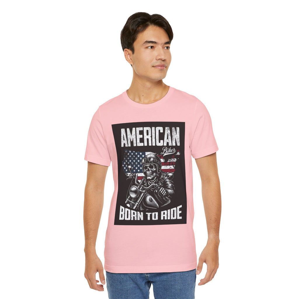 Born to Ride American Biker T-Shirt