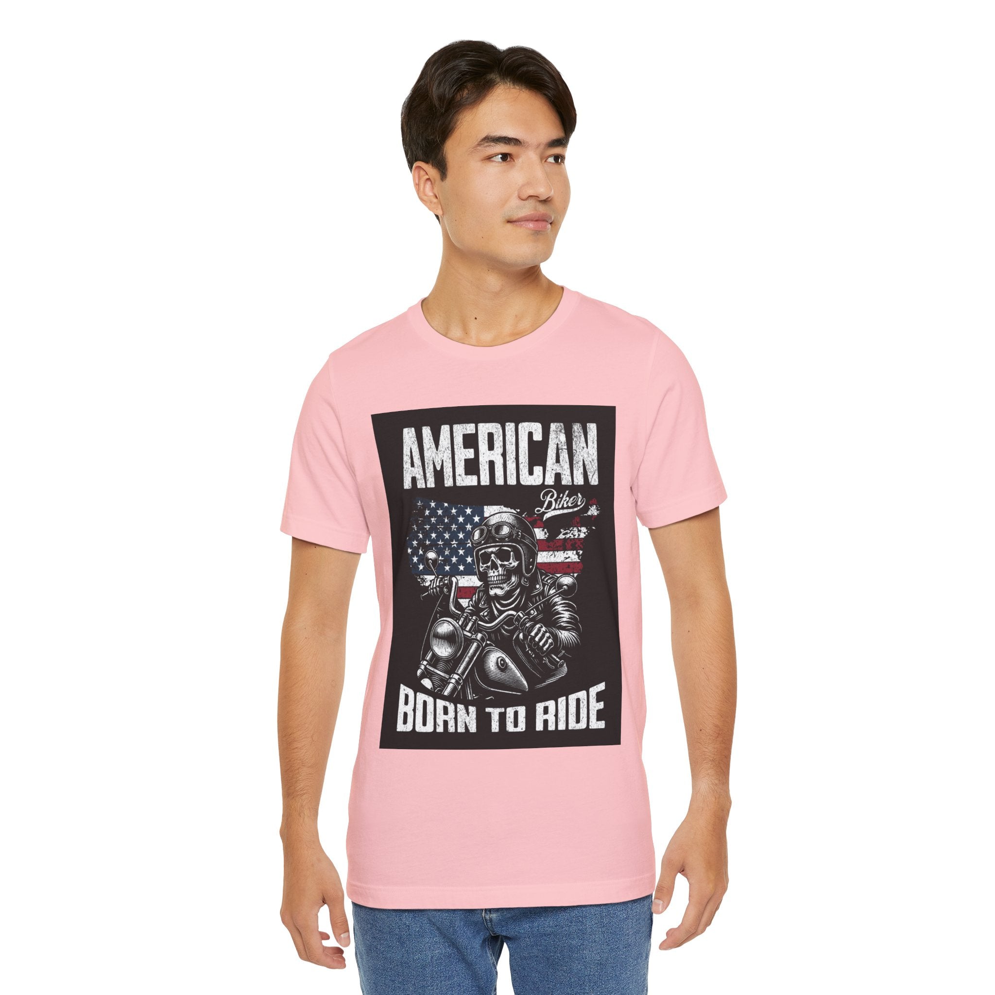 Born to Ride American Biker T-Shirt