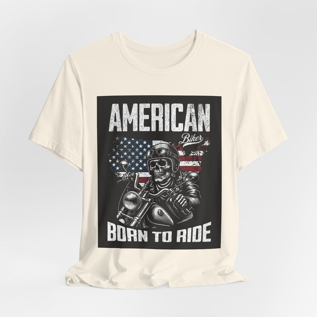 Born to Ride American Biker T-Shirt