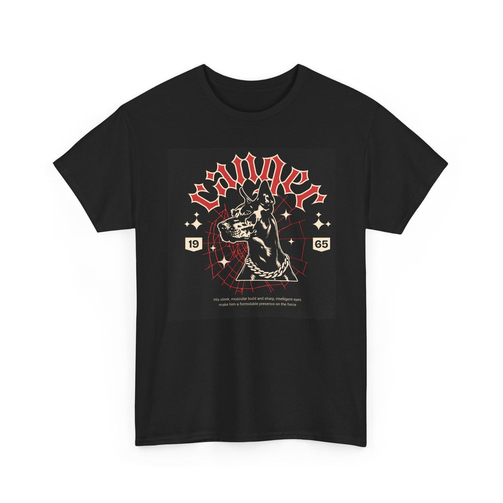 Vintage Gothic Cat Tee — 'Witchery' Retro Occult Graphic T-Shirt