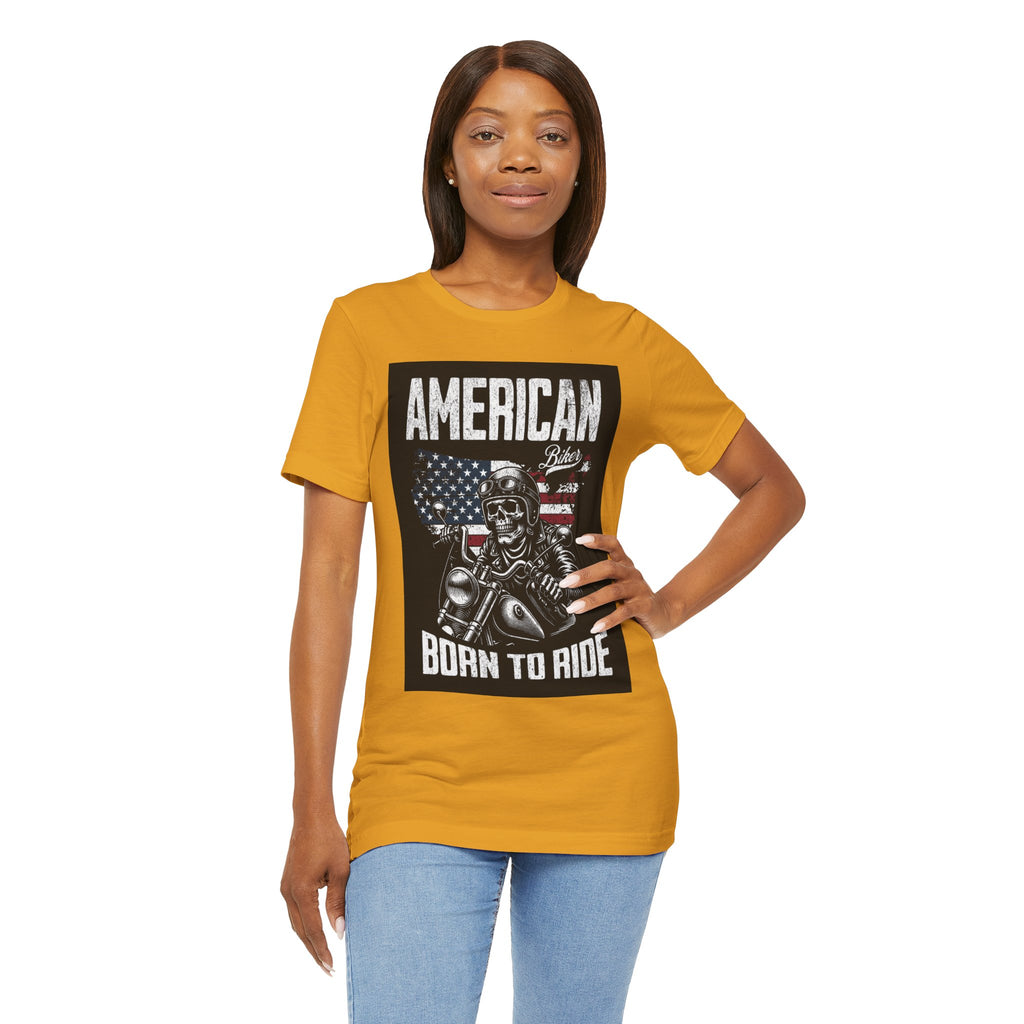 Born to Ride American Biker T-Shirt