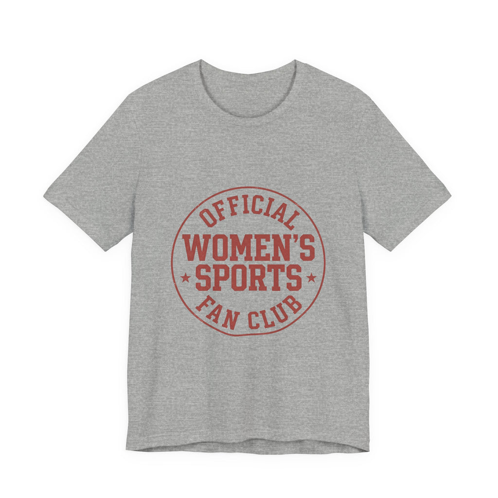 Women's Sports Fan Club Tee | Women's Sports Fandom, Athletic Pride